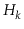 $ H_k$