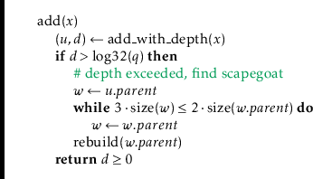 \begin{leftbar}
% latex2html id marker 40162\begin{flushleft}
\hspace*{1em} \e...
...urn}} \ensuremath{\ensuremath{\mathit{d}} \ge 0}\\
\end{flushleft}\end{leftbar}