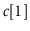 $ \ensuremath{\ensuremath{\mathit{c}}[1]}$