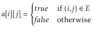$\displaystyle \ensuremath{\ensuremath{\ensuremath{\mathit{a}}[\ensuremath{\math...
...emath{\ensuremath{\ensuremath{\mathit{false}}}} & \text{otherwise}
\end{cases}$