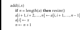 \begin{leftbar}
\begin{flushleft}
\hspace*{1em} \ensuremath{\mathrm{add}(\ensure...
... \gets \ensuremath{\ensuremath{\mathit{n}} + 1}}\\
\end{flushleft}\end{leftbar}