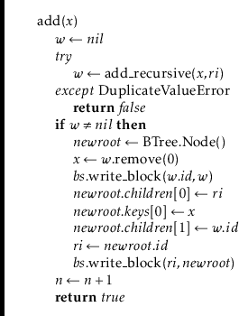\begin{leftbar}
% latex2html id marker 64415\begin{flushleft}
\hspace*{1em} \e...
...return}} \ensuremath{\ensuremath{\mathit{true}}}\\
\end{flushleft}\end{leftbar}