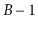 $ B-1$