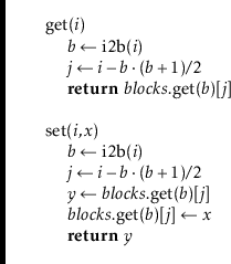 \begin{leftbar}
\begin{flushleft}
\hspace*{1em} \ensuremath{\mathrm{get}(\ensure...
...bf{return}} \ensuremath{\ensuremath{\mathit{y}}}\\
\end{flushleft}\end{leftbar}