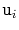 $ \ensuremath{\mathtt{u}}_i$