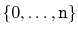 $ \{0,\ldots,\ensuremath{\mathtt{n}}\}$