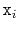 $ \ensuremath{\mathtt{x}}_i$