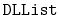 $ \mathtt{DLList}$