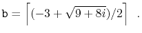 $\displaystyle \ensuremath{\mathtt{b}} = \left\lceil(-3 + \sqrt{9+8i}) / 2\right\rceil \enspace .
$