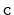 $ \mathtt{c}$
