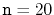 $ \ensuremath {\mathtt {n}}=20$
