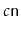 $ c\ensuremath{\mathtt{n}}$