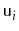 $ \ensuremath{\mathtt{u}}_i$