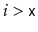 $ i>\ensuremath{\mathtt{x}}$