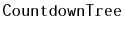 $ \mathtt{CountdownTree}$