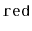 $ \mathtt{red}$