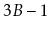 $ 3B-1$