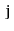 $ \mathtt{j}$