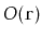 $ O(\ensuremath{\mathtt{r}})$