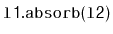 $ \mathtt{l1.absorb(l2)}$