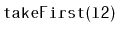 $ \mathtt{takeFirst(l2)}$