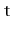 $ \mathtt{t}$