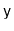 $ \mathtt{y}$