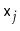 $ \ensuremath{\mathtt{x}}_j$