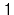 $ \ensuremath{\mathtt{1}}$