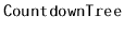 $ \mathtt{CountdownTree}$