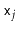 $ \ensuremath{\mathtt{x}}_j$