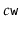 $ c\ensuremath{\mathtt{w}}$