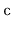 $ \mathtt{c}$