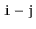 $ \ensuremath{\mathtt{i}}-\ensuremath{\mathtt{j}}$