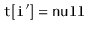 $ \mathtt{t[i']=null}$