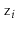 $ \ensuremath{\mathtt{z}}_i$