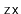 $ \ensuremath{\mathtt{zx}}$