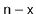 $ \ensuremath{\mathtt{n}}-\ensuremath{\mathtt{x}}$