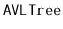 $ \mathtt{AVLTree}$