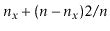 $\displaystyle \ensuremath{\ensuremath{\ensuremath{\mathit{n}}}}_{\ensuremath{\e...
...{\ensuremath{\mathit{x}}}}})2/\ensuremath{\ensuremath{\ensuremath{\mathit{n}}}}$