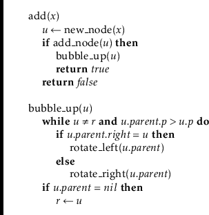 \begin{leftbar}
\begin{flushleft}
\hspace*{1em} \ensuremath{\mathrm{add}(\ensure...
...th{\ensuremath{\mathit{r}} \gets \ensuremath{u}}\\
\end{flushleft}\end{leftbar}